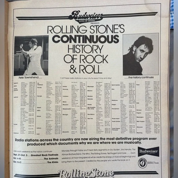 Vintage 1982 Rolling Stones Magazine featuring John Lennon - Picture 4 of 8